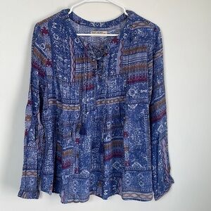 Ruff Hewn peasant blouse